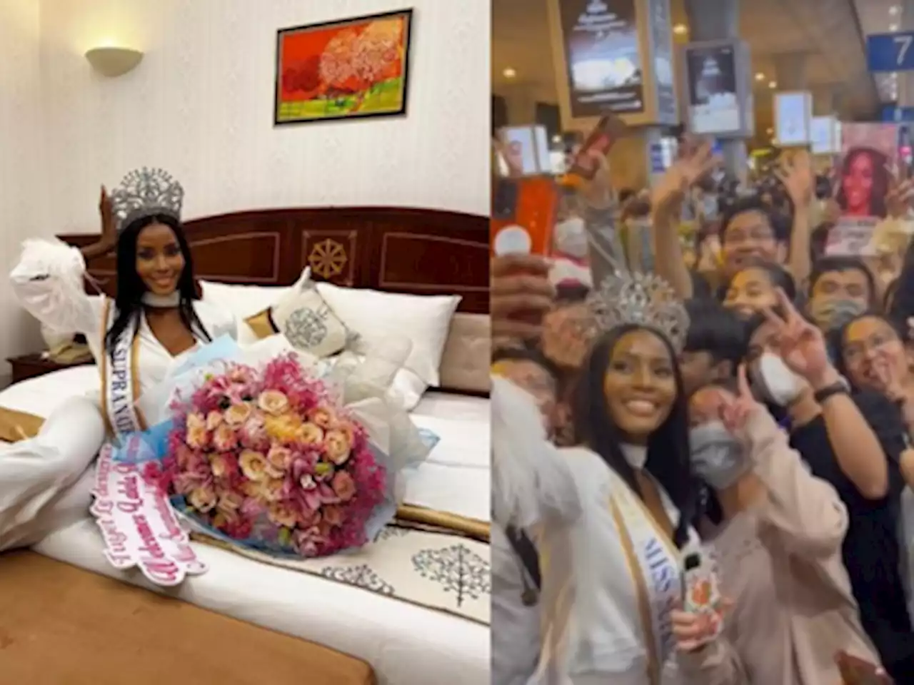 Vietnam gives Miss Supranational Lalela Mswane a warm welcome