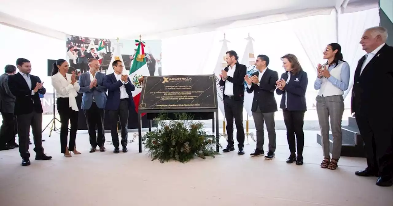 Invierten 1,572 millones de pesos para construir nuevo parque industrial en Querétaro