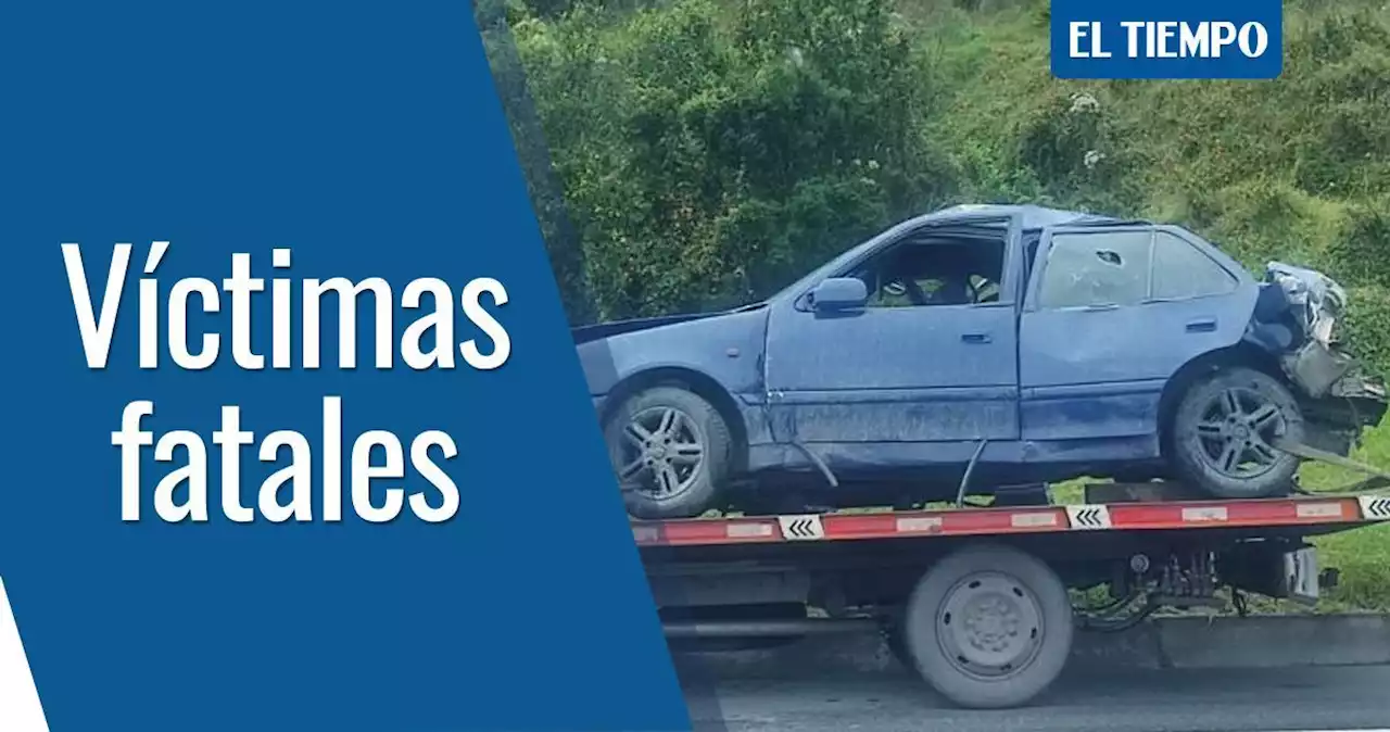 Estas son las víctimas del accidente Bogotá- Girardot por un giro prohibido