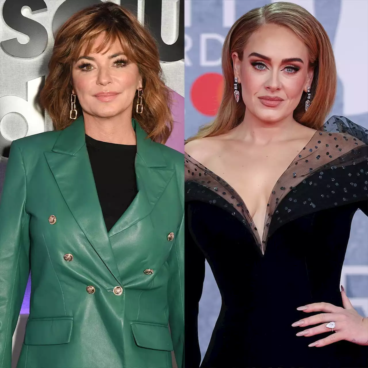 Adele Has the Most Relatable Reaction to Seeing Shania Twain in Crowd of Her Las Vegas Concert - E! Online