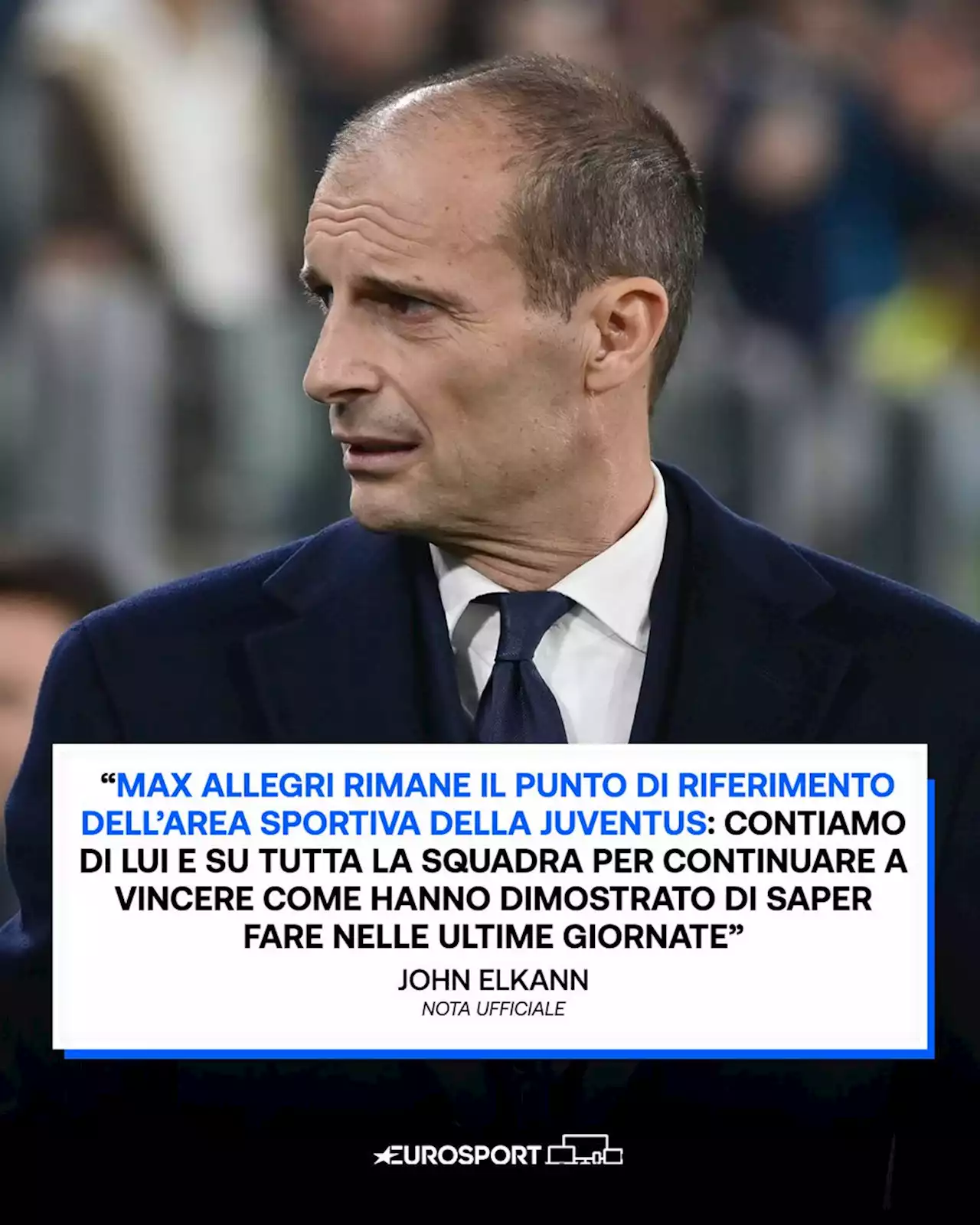 Juventus, Parla John Elkann: 'Dimissioni atto di responsabilità: Allegri punto di riferimento'