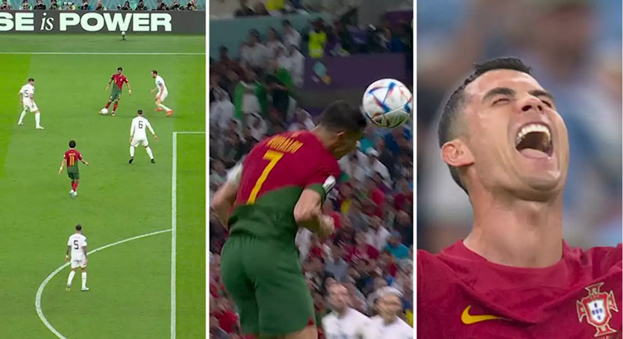 TV: Ronaldo snuvad på mål efter förvirring - Fernandes sköt Portugal till slutspel