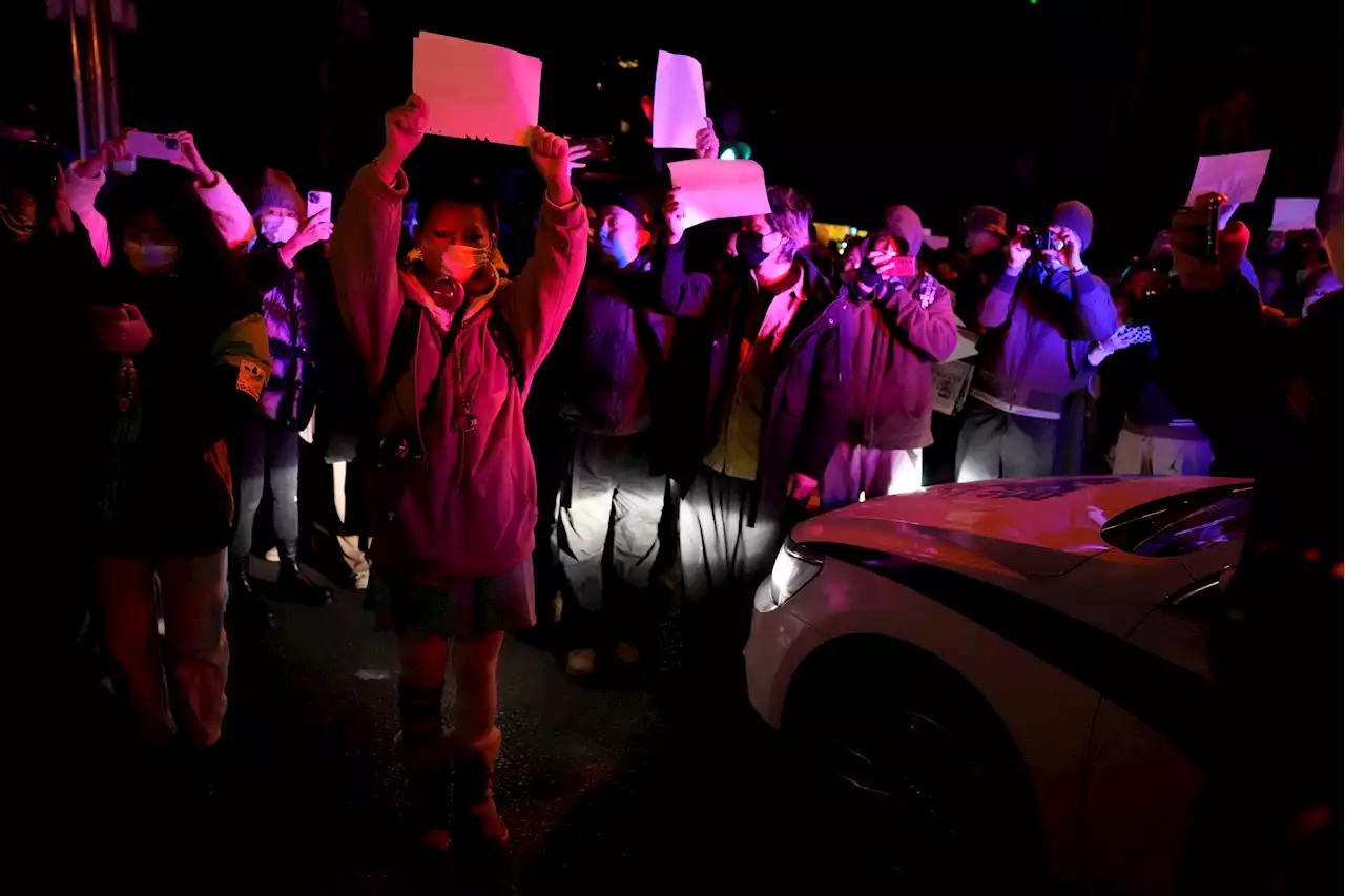 'Shame on us': Chinese protesters getting cold shoulder from White House, expert says