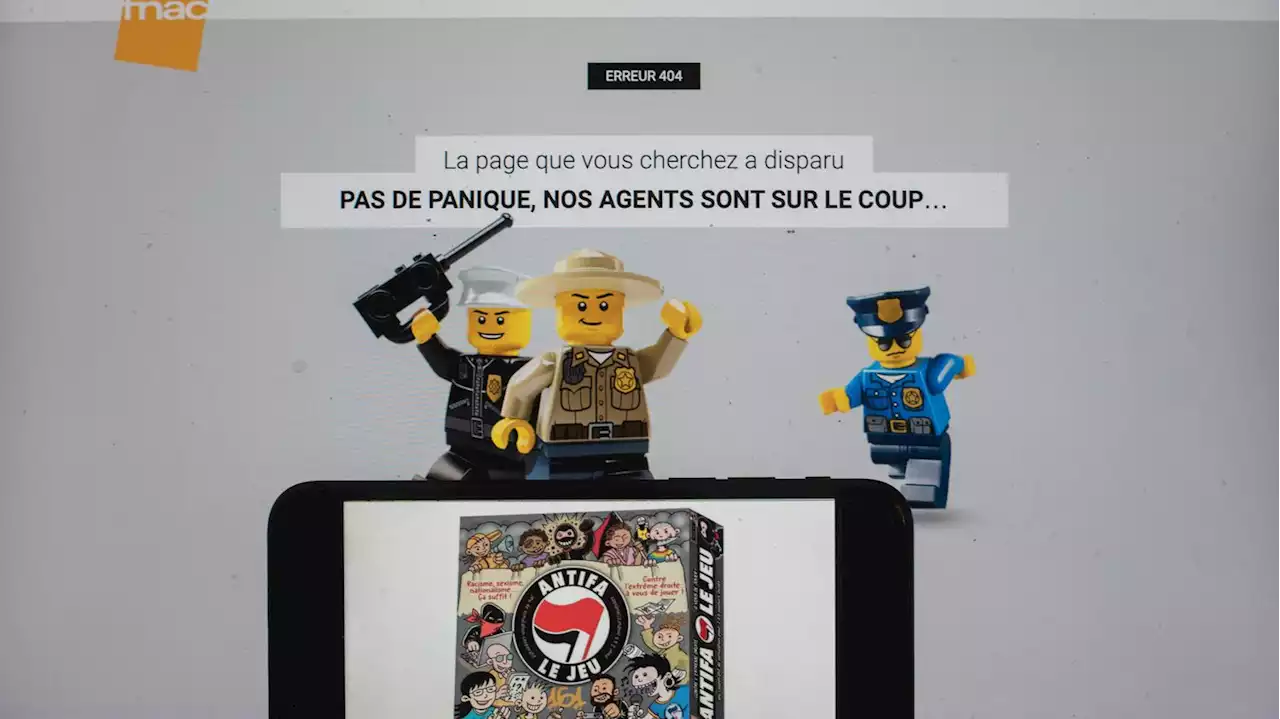 Après examen, la Fnac choisit de remettre en rayon le jeu de société 'Antifa'