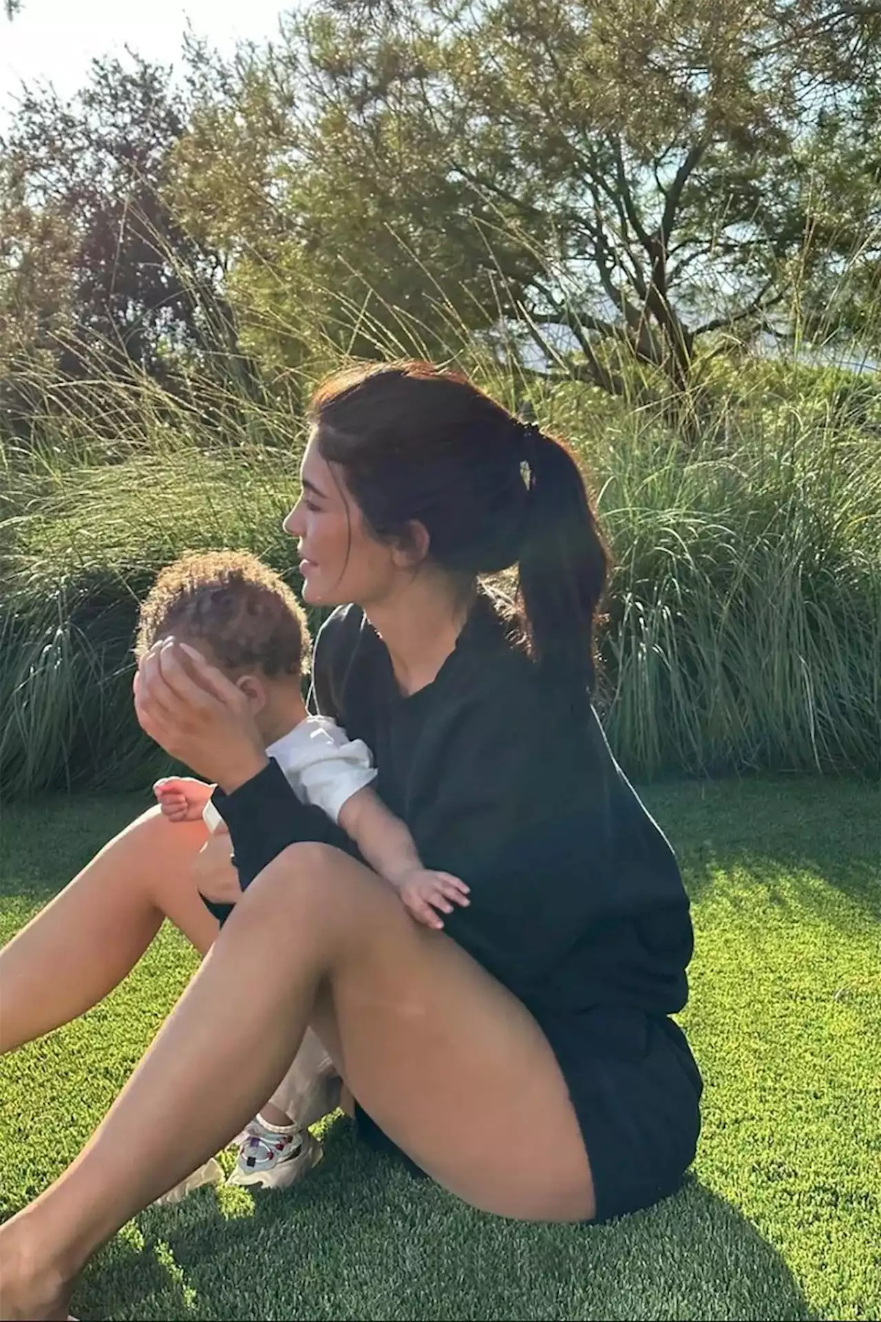 Kylie Jenner shares stunning candids with 9-month-old son, who is technically still named Wolf