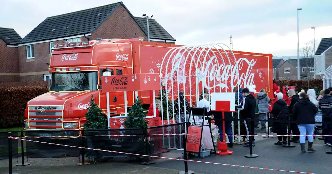 Coca cola truck reaction as Glaswegians fume after city not listed on tour