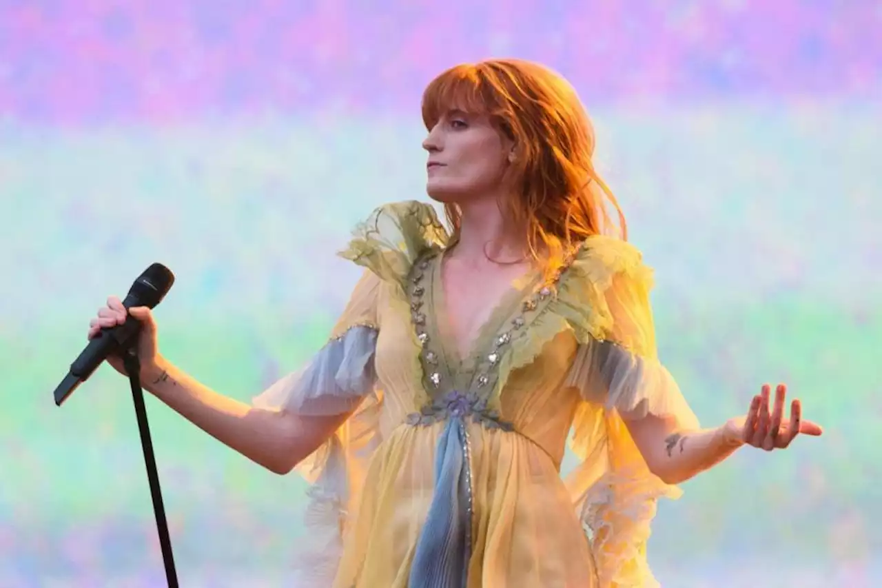 Florence + The Machine reschedule Glasgow show after singer broke her foot