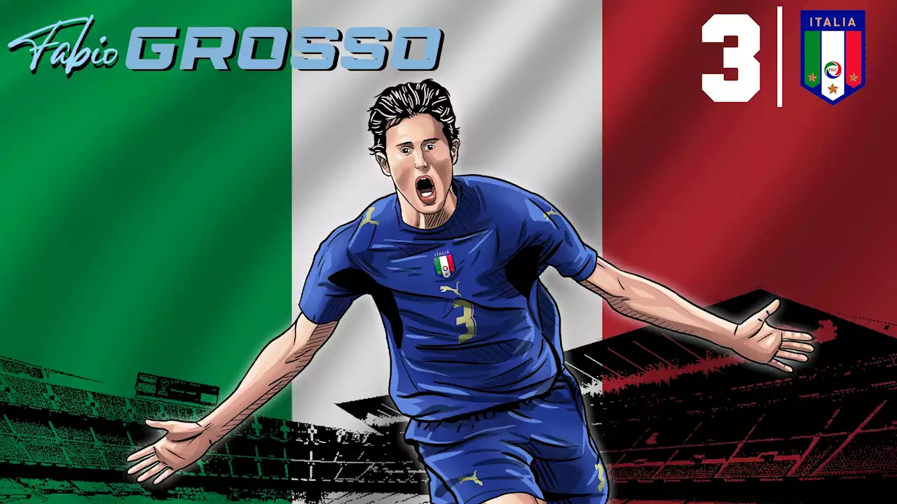 Fabio Grosso - Cuma Perlu 50 Hari Untuk Jadi Fenomenal Bersama Italia Di Piala Dunia 2006 | Goal.com Indonesia