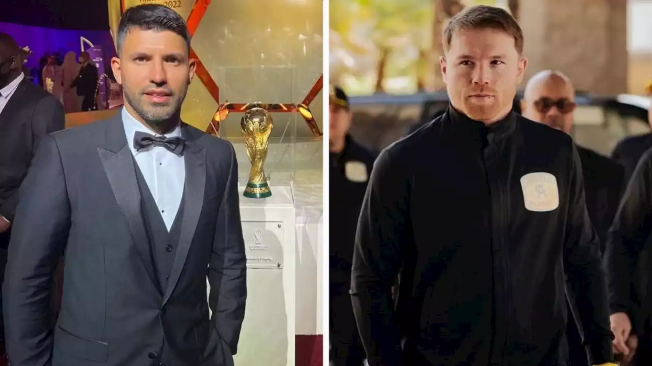 'Canelo' Álvarez recibe fuerte amenaza del Kun Agüero: “No debes pisar Argentina”