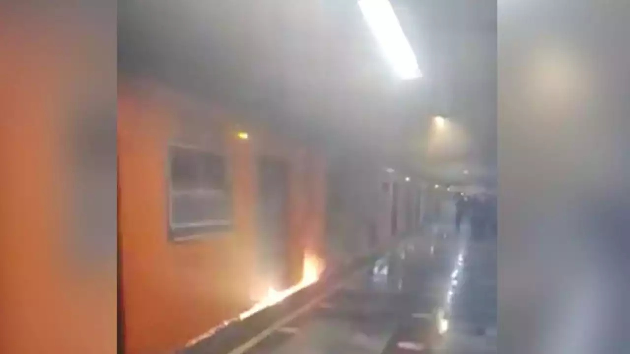 VIDEO | Metro CDMX: usuarios registran humo en la estación Guerrero de la Línea B