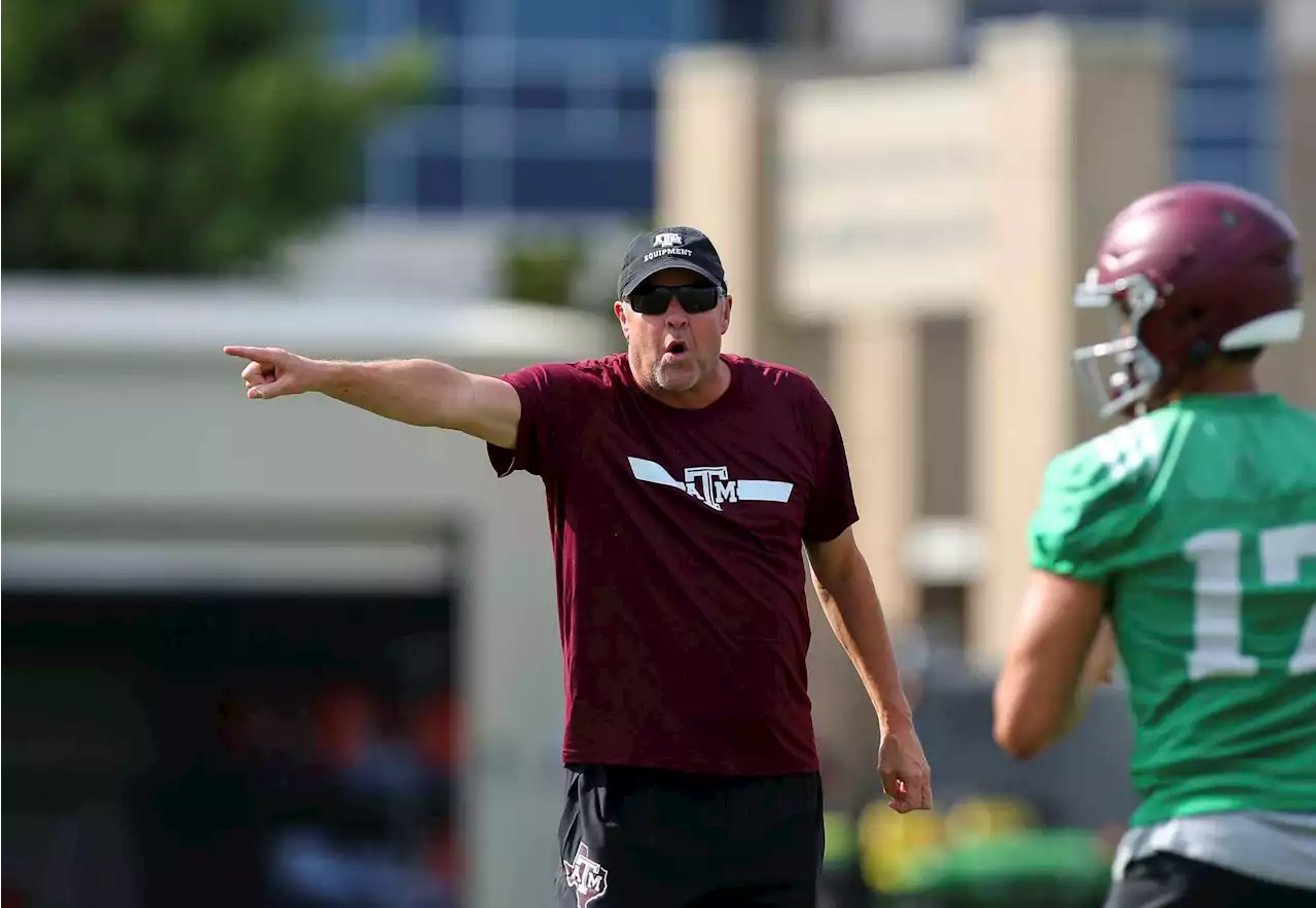 Texas A&M fires offensive coordinator Darrell Dickey