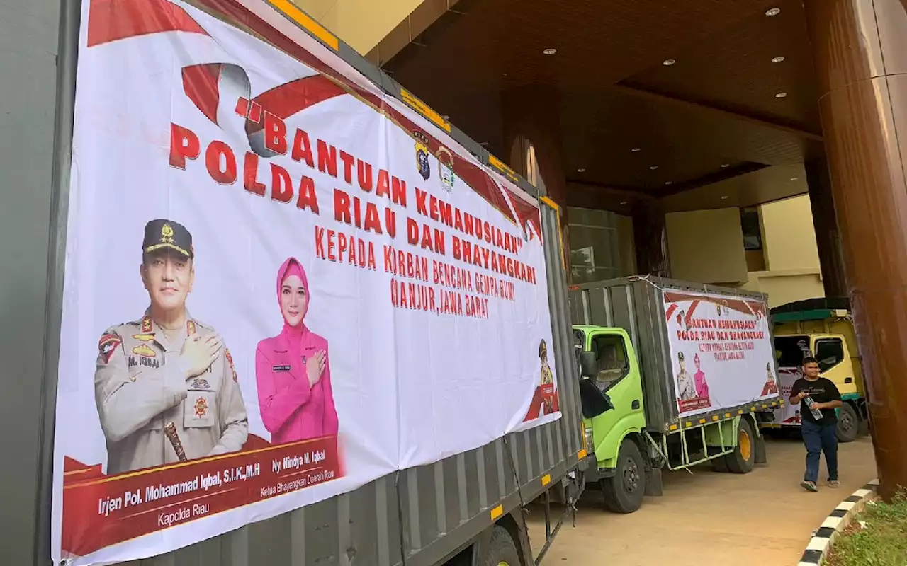 Bantuan Kemanusiaan Polda Riau Disalurkan, Irjen Iqbal Turun Gunung