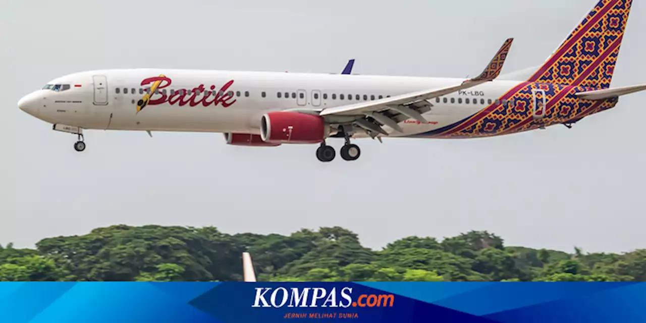 Batik Air Layani Rute Banda Aceh ke Penang, Malaysia PP per 15 Desember 2022