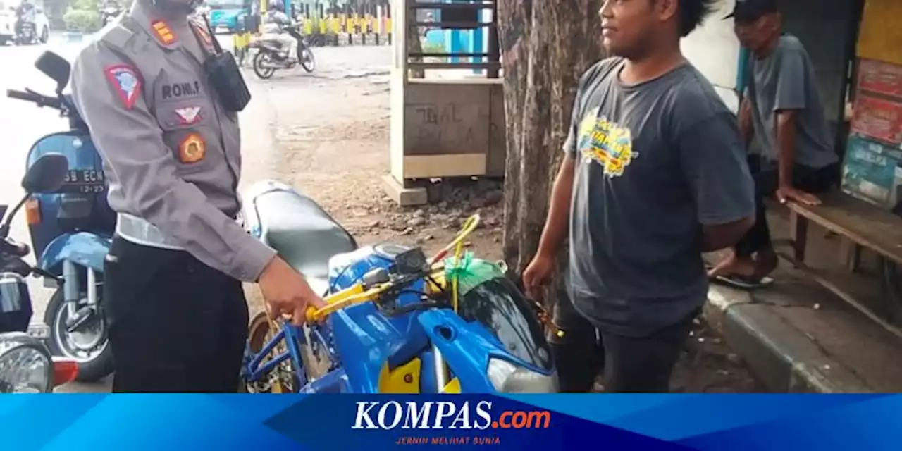 Motor Copot Pelat Nomor Demi Hindari ETLE, Sebaiknya Disita