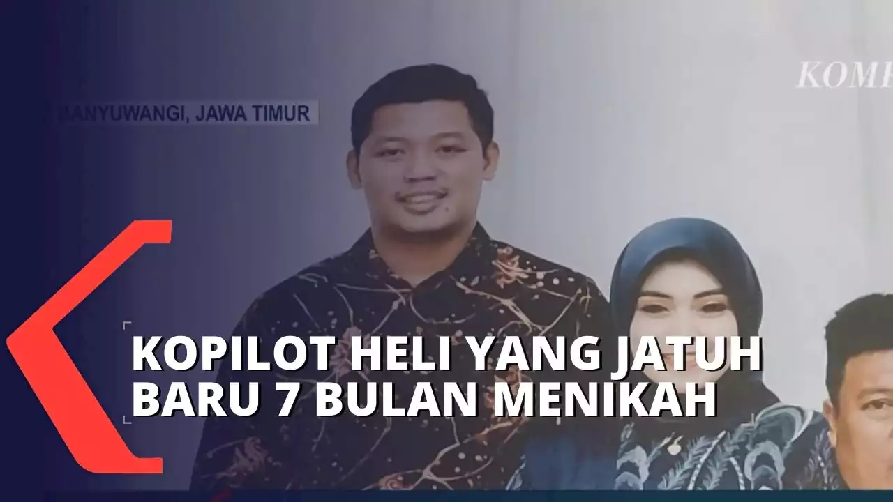 Tewas dalam Kecelakaan Helikopter Jatuh, Kopilot Briptu M Lasminto Baru 7 Bulan Menikah