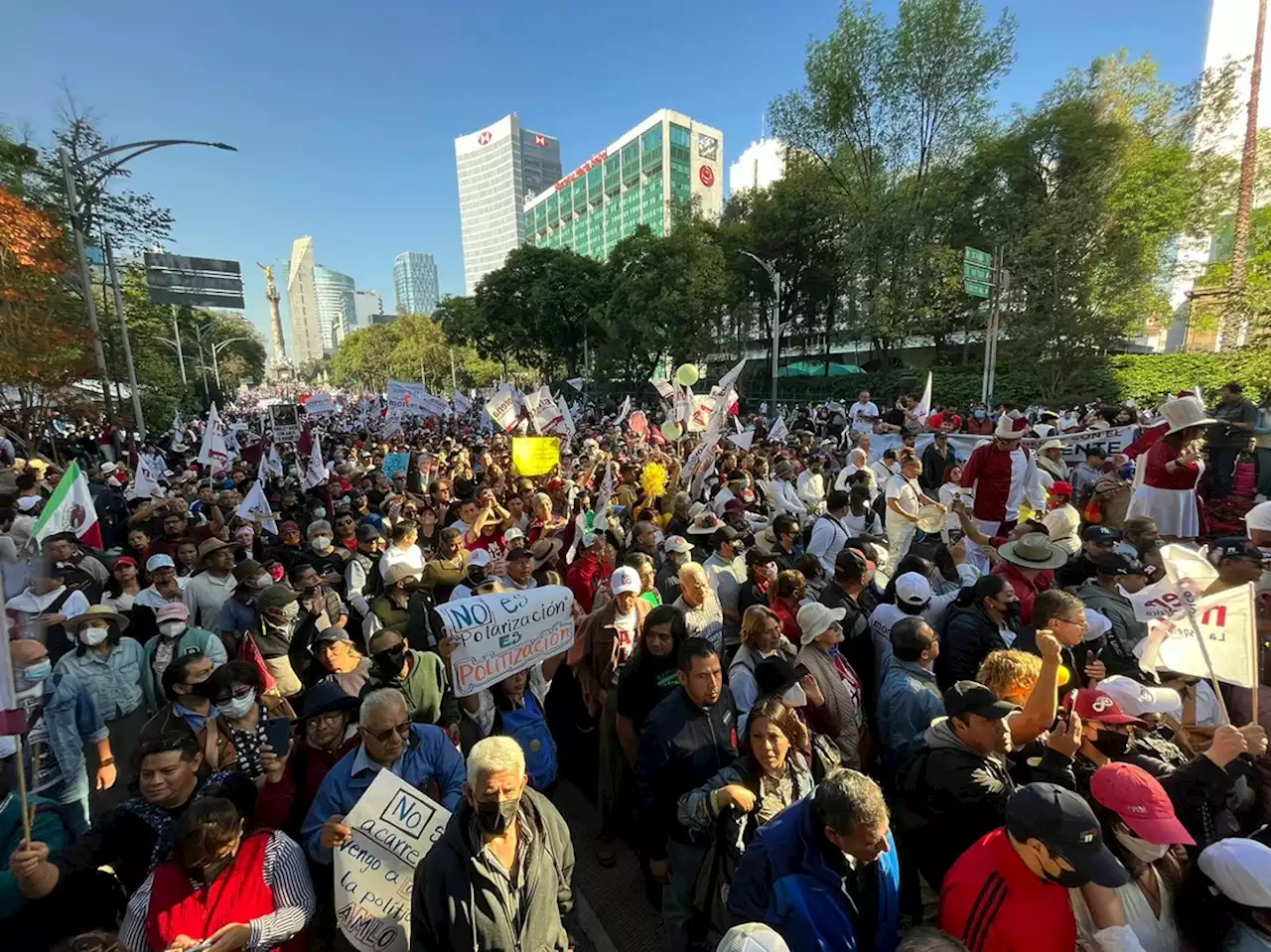 Durante marcha hubo repudio a Ricardo Monreal: Mario Delgado