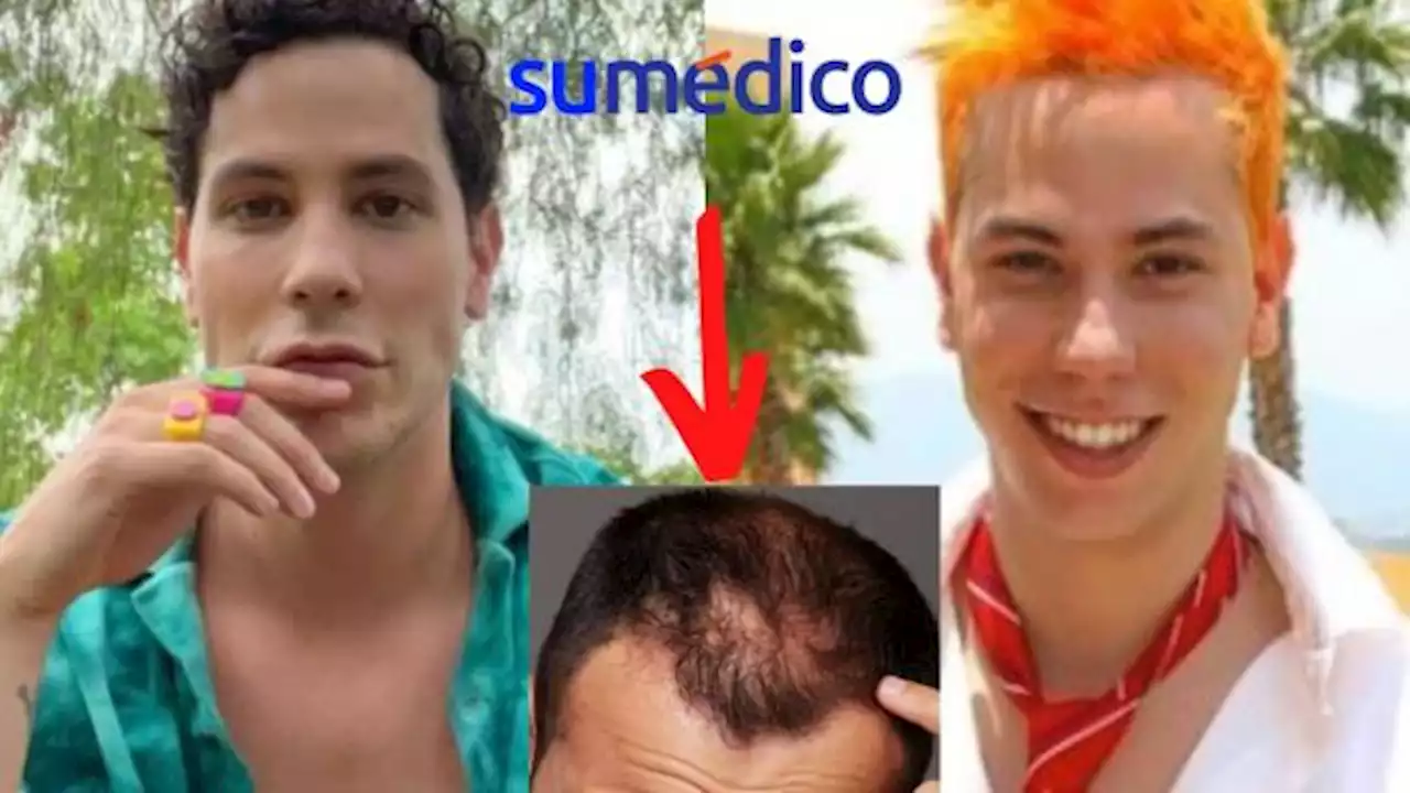 El padecimiento que sufre Christian Chávez por decolorarse mucho el cabello