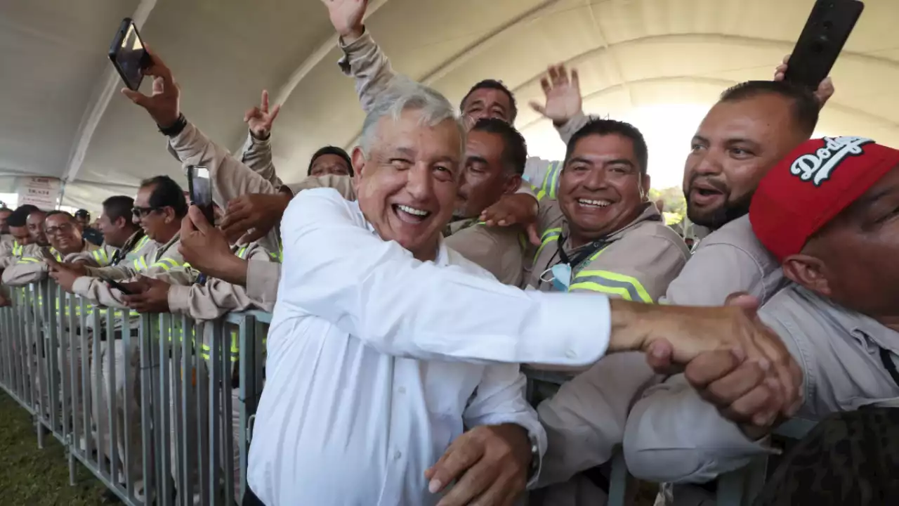 Tras marcha de AMLO, anuncian visita del presidente en Veracruz