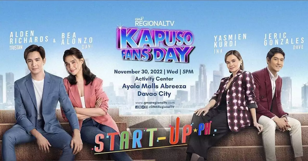 Start-Up PH treats Dabawenyos to Kapuso Fans Day