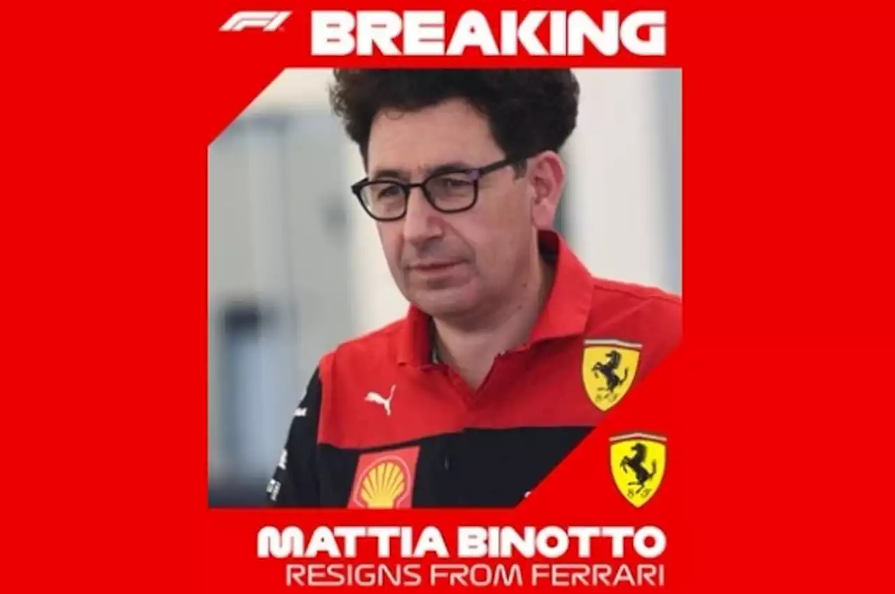 Max y Checo lo hacen: renuncia Mattia Binotto, el histórico director de Ferrari