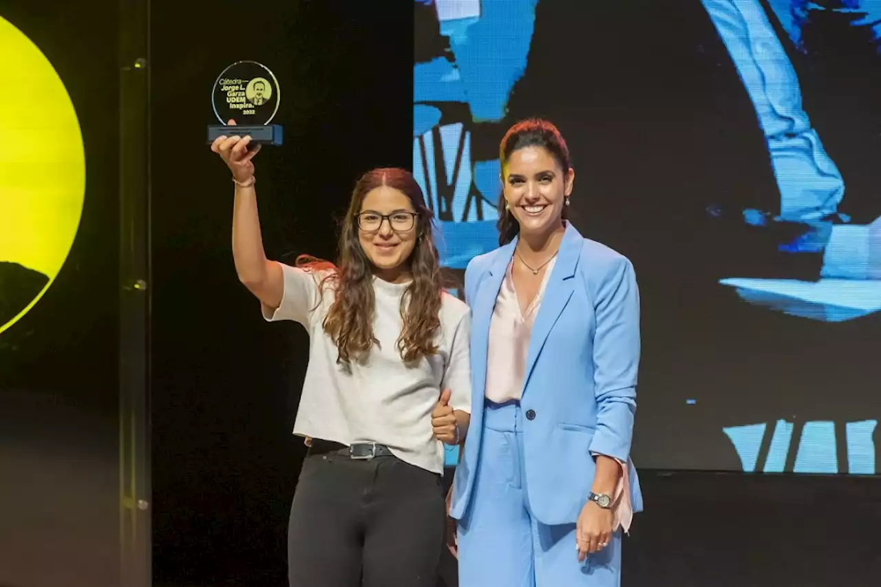 Rocío Cantú Leos Premio de la Cátedra Jorge L. Garza UDEM Inspira 2022