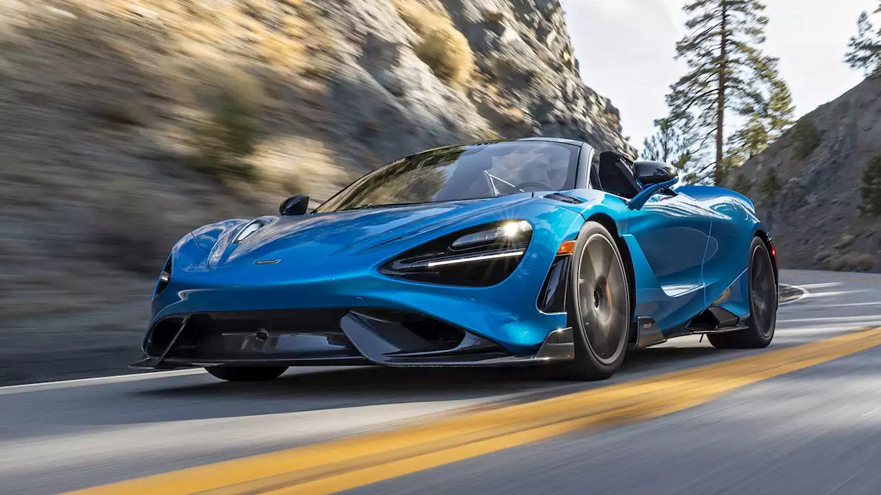 2022 McLaren 765LT Spider First Test Review: Spaceship on Wheels