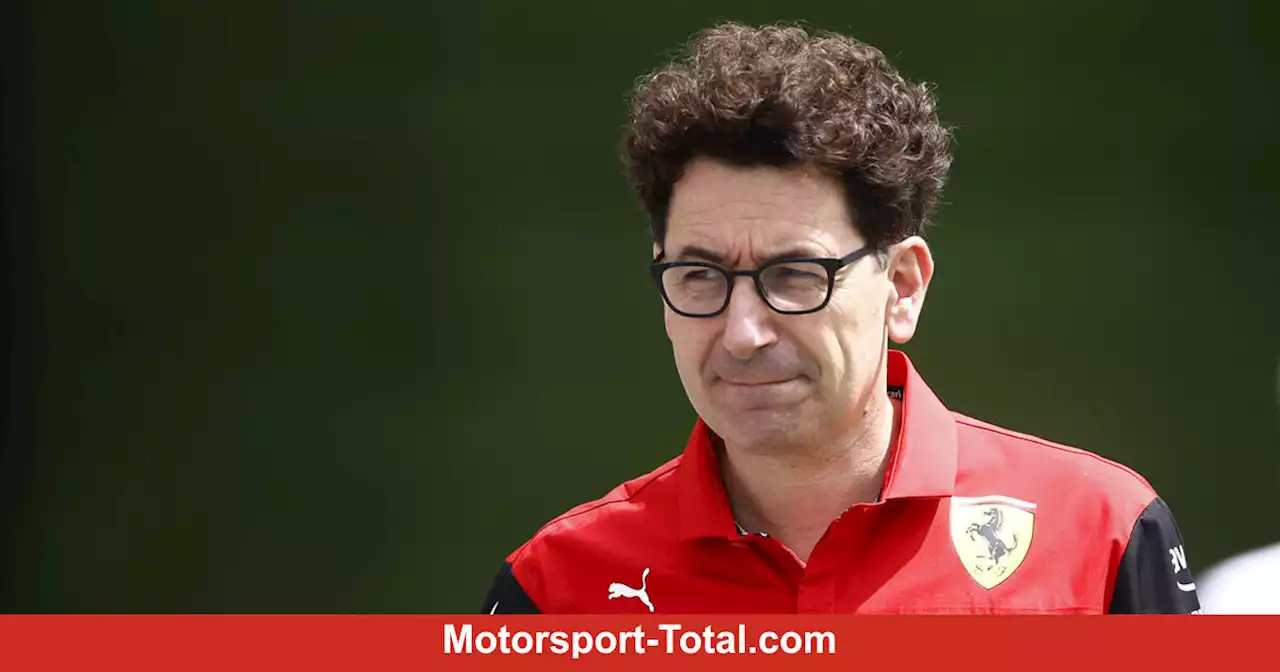 Offiziell: Ferrari bestätigt das Aus von Mattia Binotto als Teamchef