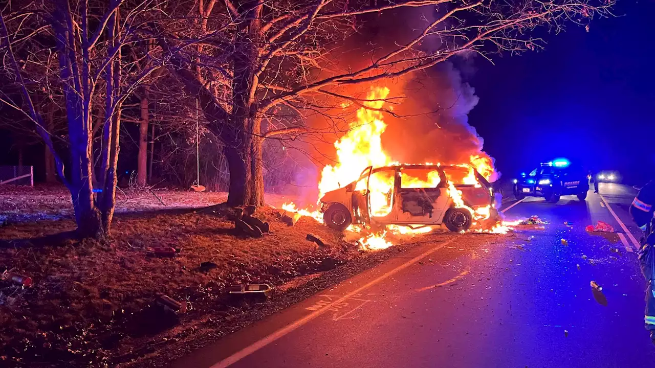 Good Samaritans Pull Woman, 2-Month-Old Son From Burning Van