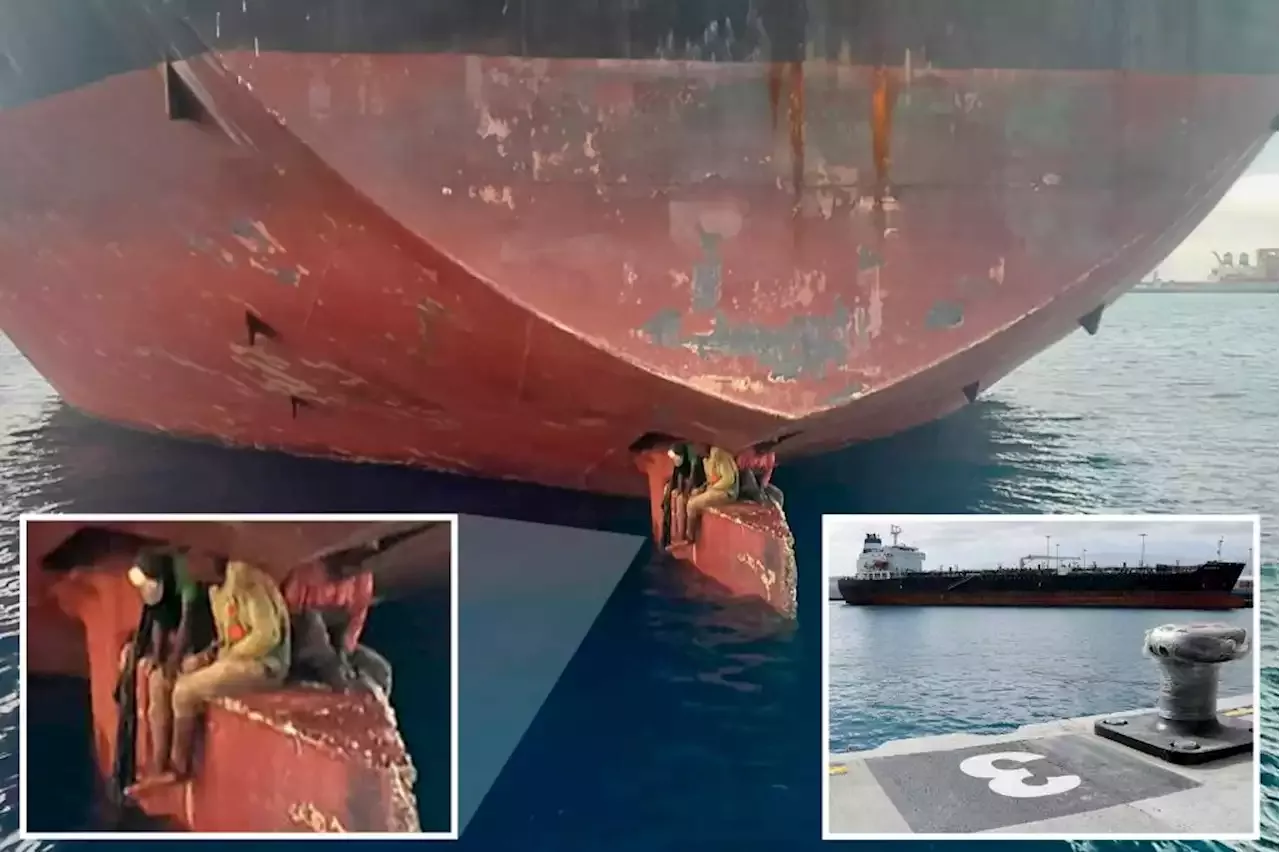 Three people found sitting on ship's rudder survived an 11-day voyage from  Nigeria | CNN | Africa