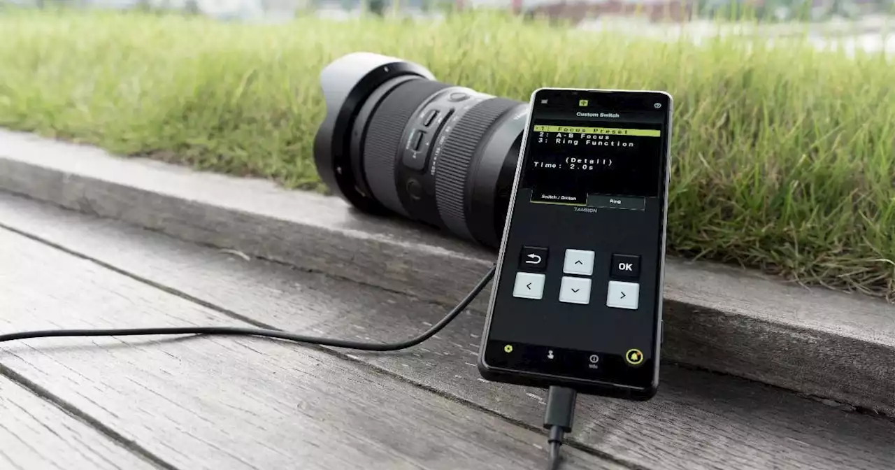 Tamron's Lens Utility App is Now Available to Install on Android Devices