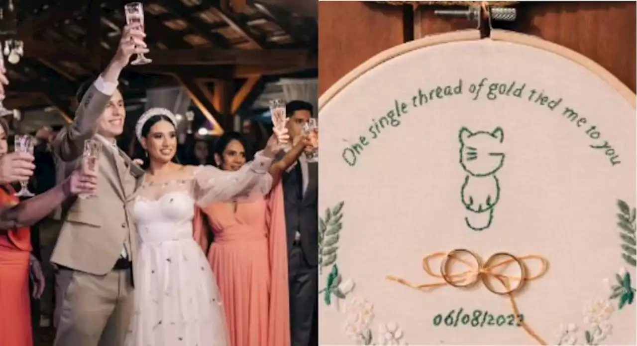 Brasileira viraliza ao fazer festa de casamento temática de Taylor Swift