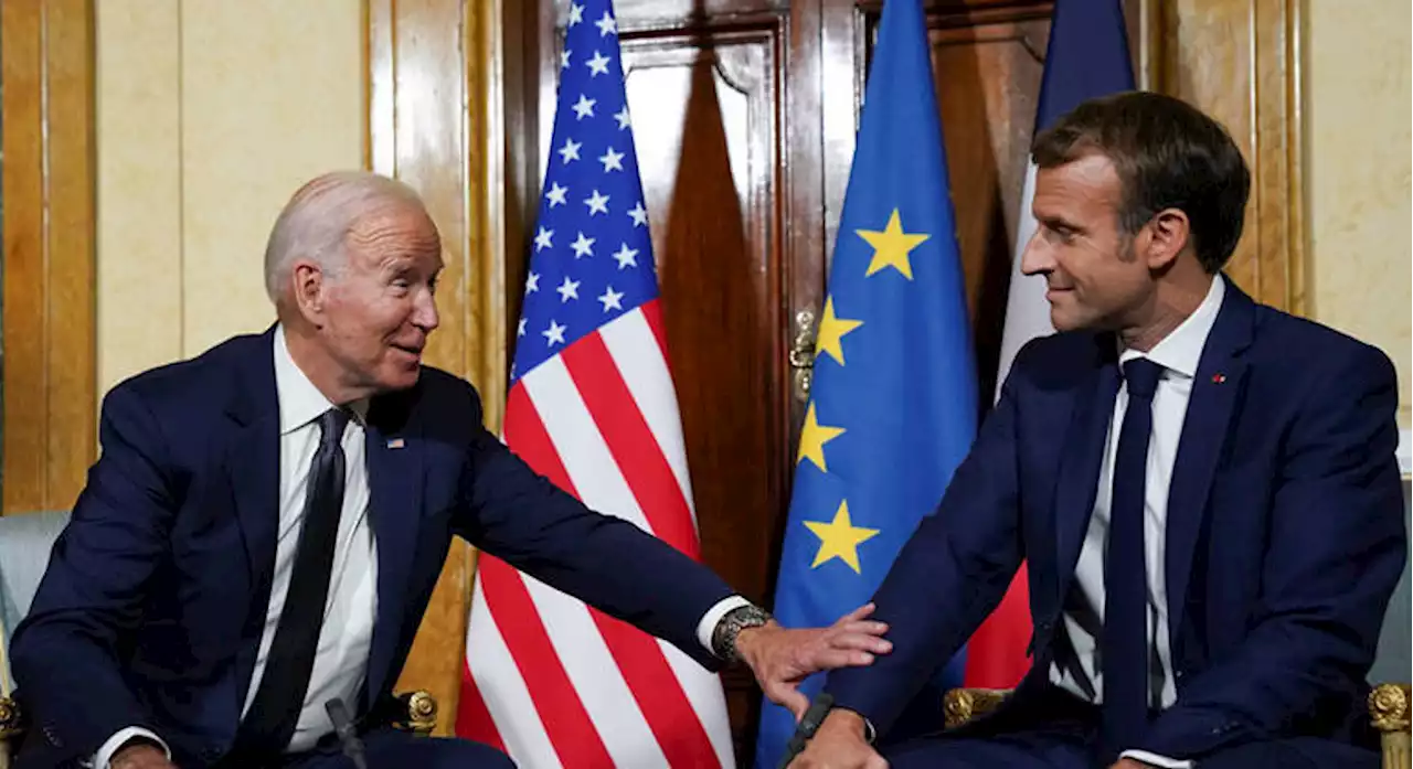 Macron viaja para os Estados Unidos para discutir com Biden situação da guerra na Ucrânia