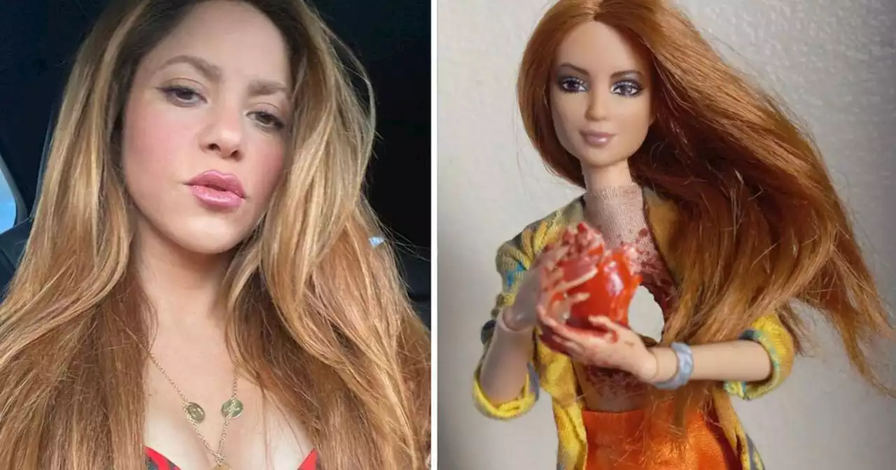 Tremenda colección: hombre tiene muñeca de Shakira de todos sus videos musicales