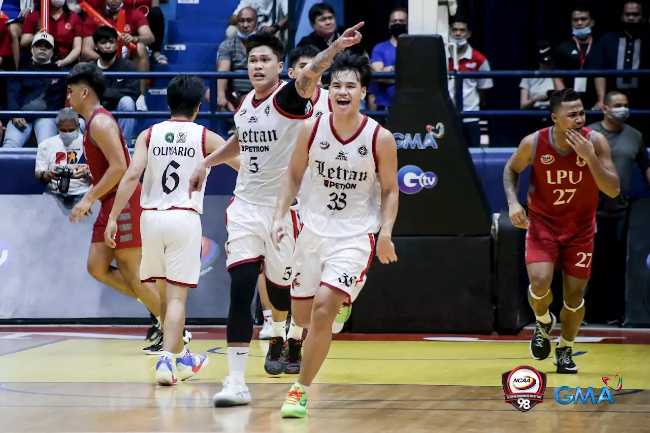 Letran beats LPU, arranges NCAA finals clash with CSB in quest for 3-peat