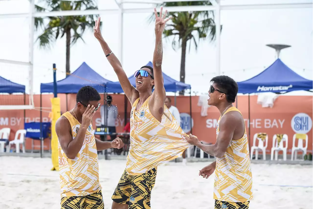 UST takes golden double in UAAP beach volleyball