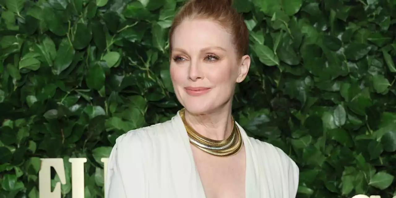 Julianne Moore wows in floor length gown on the red carpet