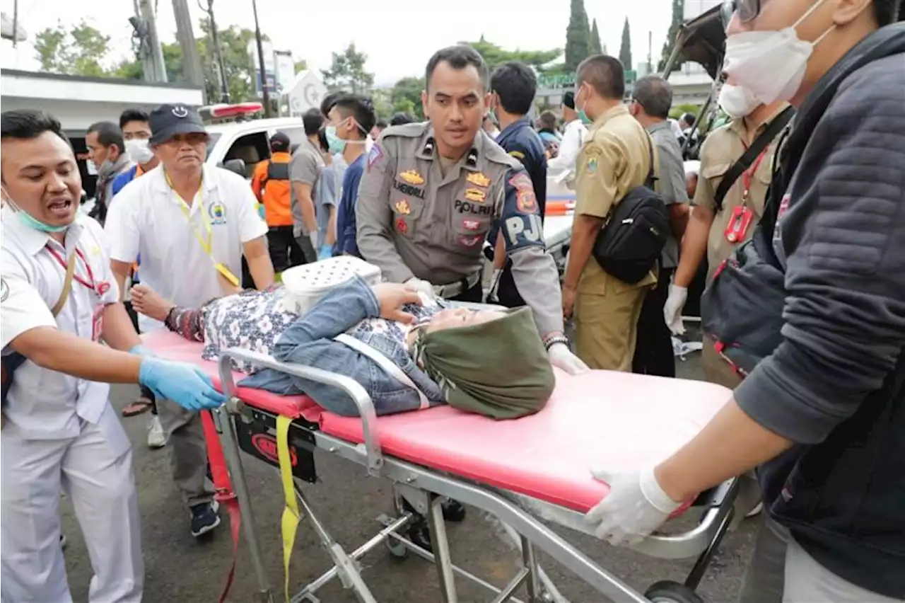 Sebanyak 162 Korban Gempa Dirawat di Rumah Sakit Luar Cianjur |Republika Online