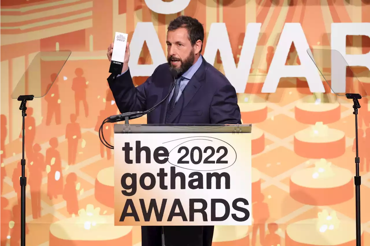 Adam Sandler Let His Daughters Write His Gotham Awards Speech -- And They Absolutely Roasted Him