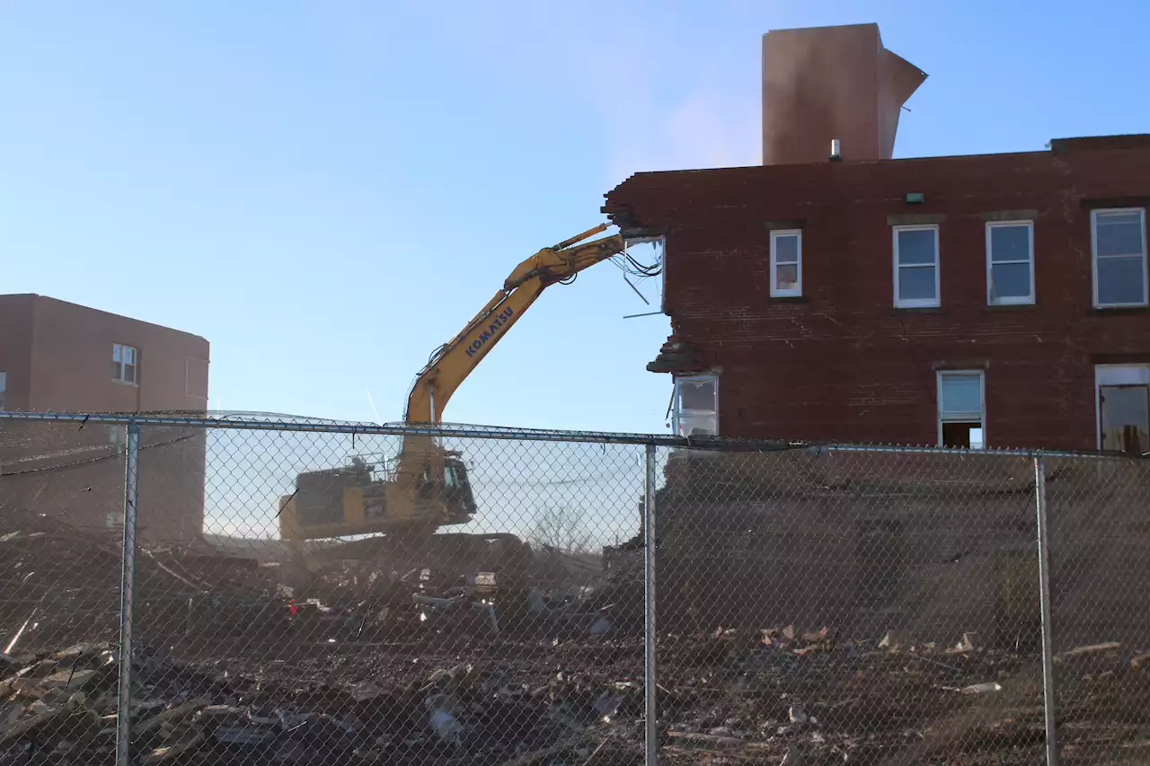 PHOTOS: Old Truro hospital annex building under demolition | SaltWire