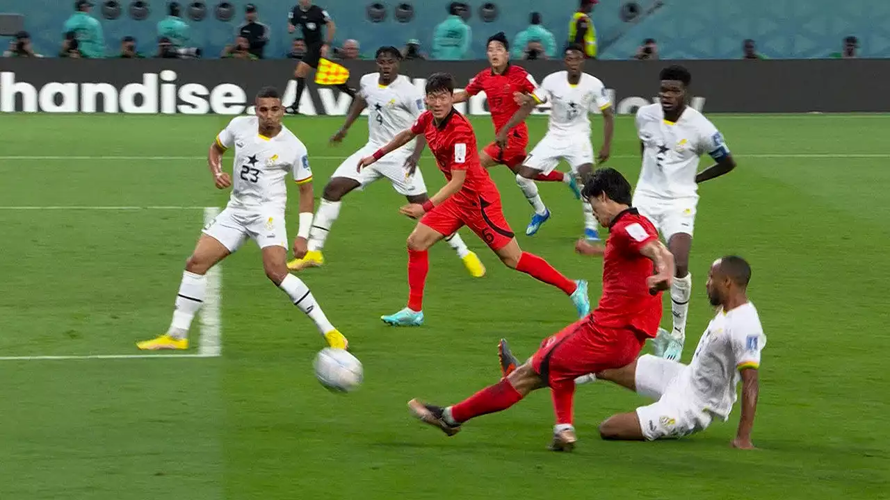 한국, 가나에 2-3 패배…포르투갈 이겨야 16강 희망