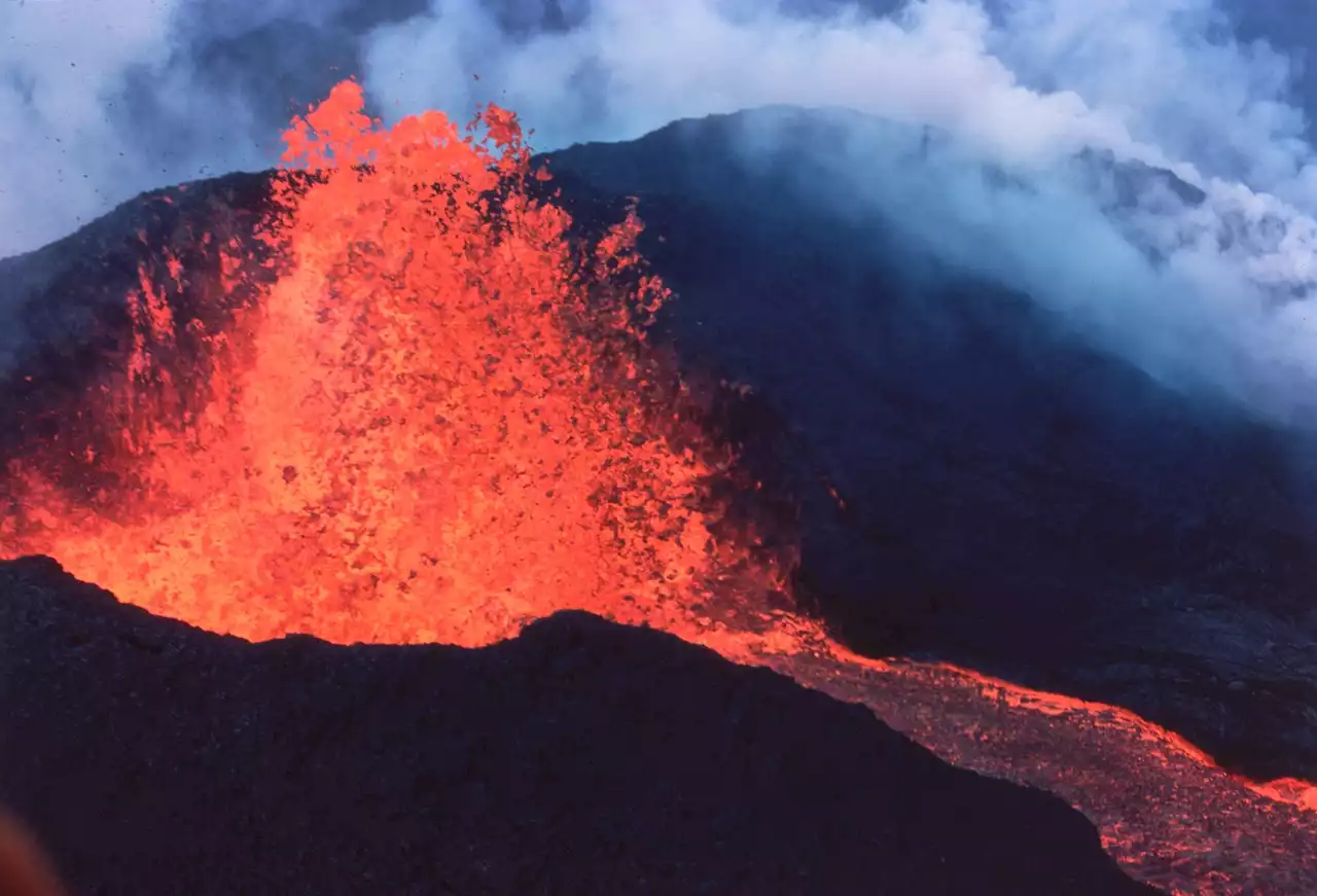 What happened when Mauna Loa erupted in 1984