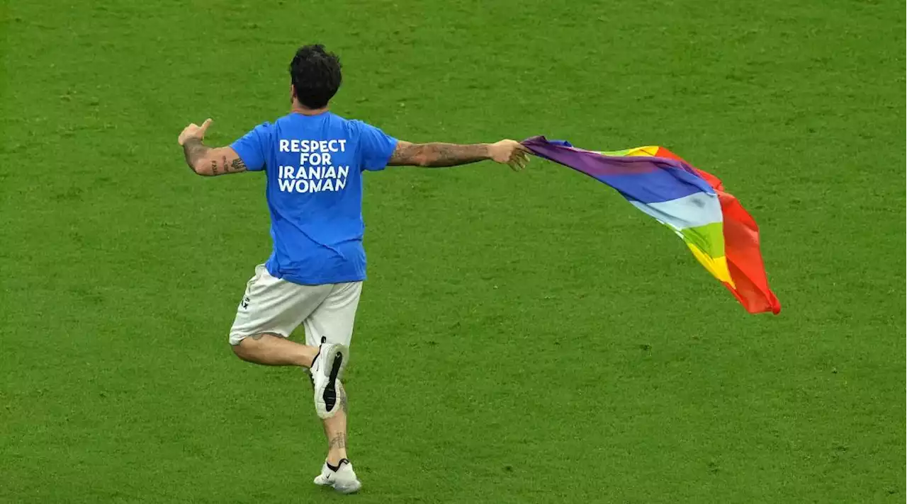 World Cup Protester Carrying Rainbow Pride Flag Released Without Charge