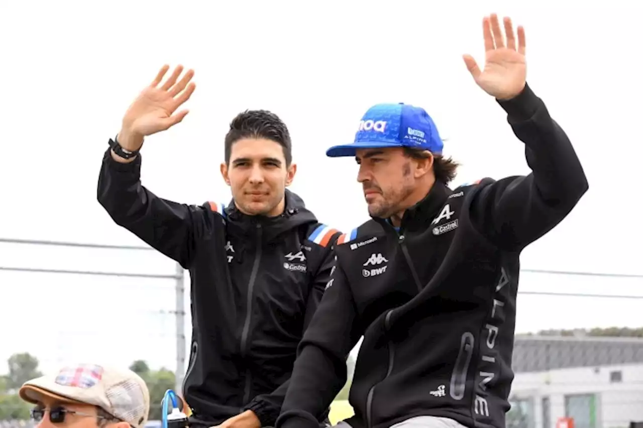 Esteban Ocon behauptet: Fernando Alonso ein Faulpelz