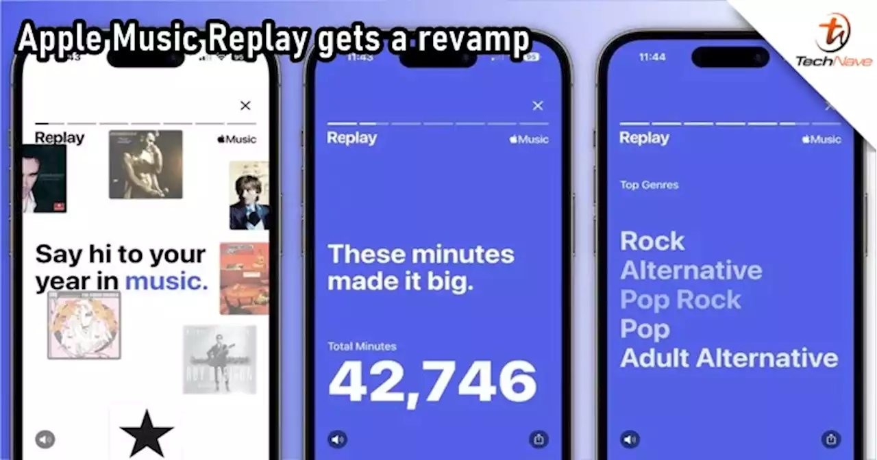 Apple Music Replay gets a revamp with new 'highlight reel' feature | TechNave