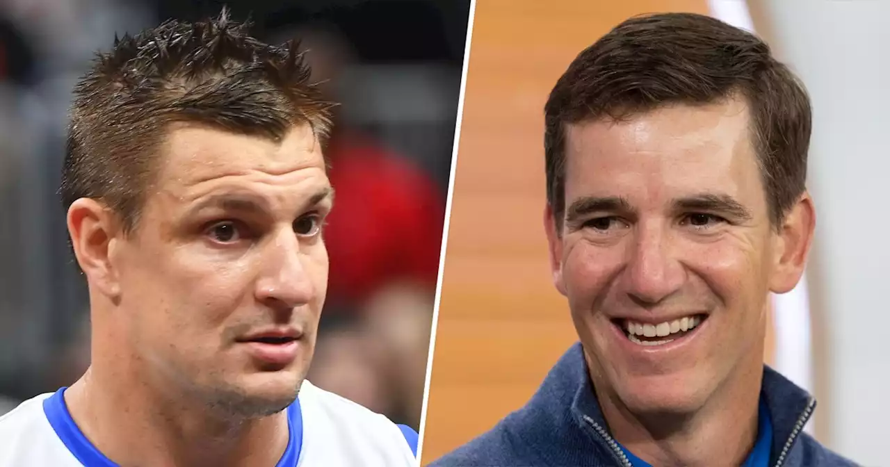 Rob Gronkowski says he'd 'whoop' Eli Manning at pickleball