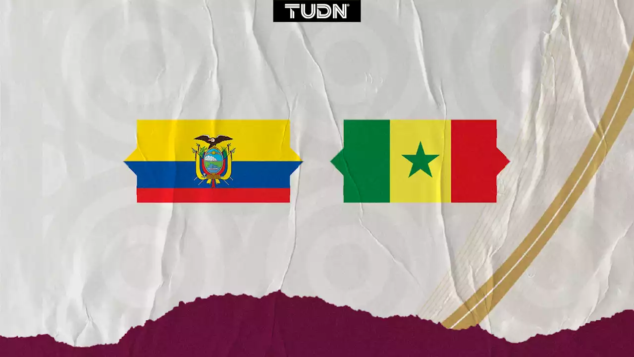 Ecuador vs. Senegal: Cuándo, a qué hora y dónde ver el juego del Mundial Qatar 2022