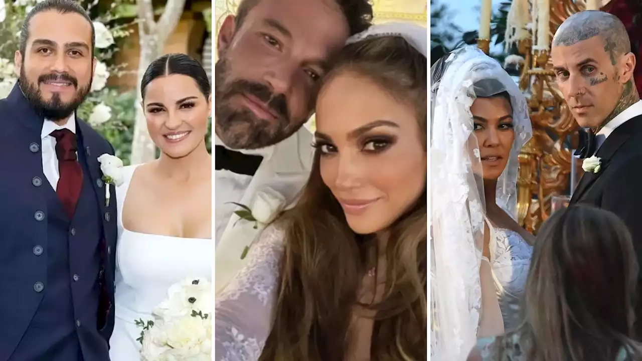 Famosos que se casaron en el 2022: sus bodas estuvieron llenas de amor y glamour