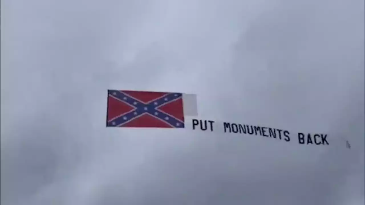 Jacksonville City Council responds to the “put monuments back” banner over TIAA Bank Field