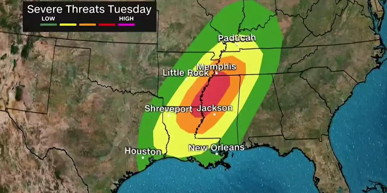 Storms could spawn major tornadoes, floods in several states