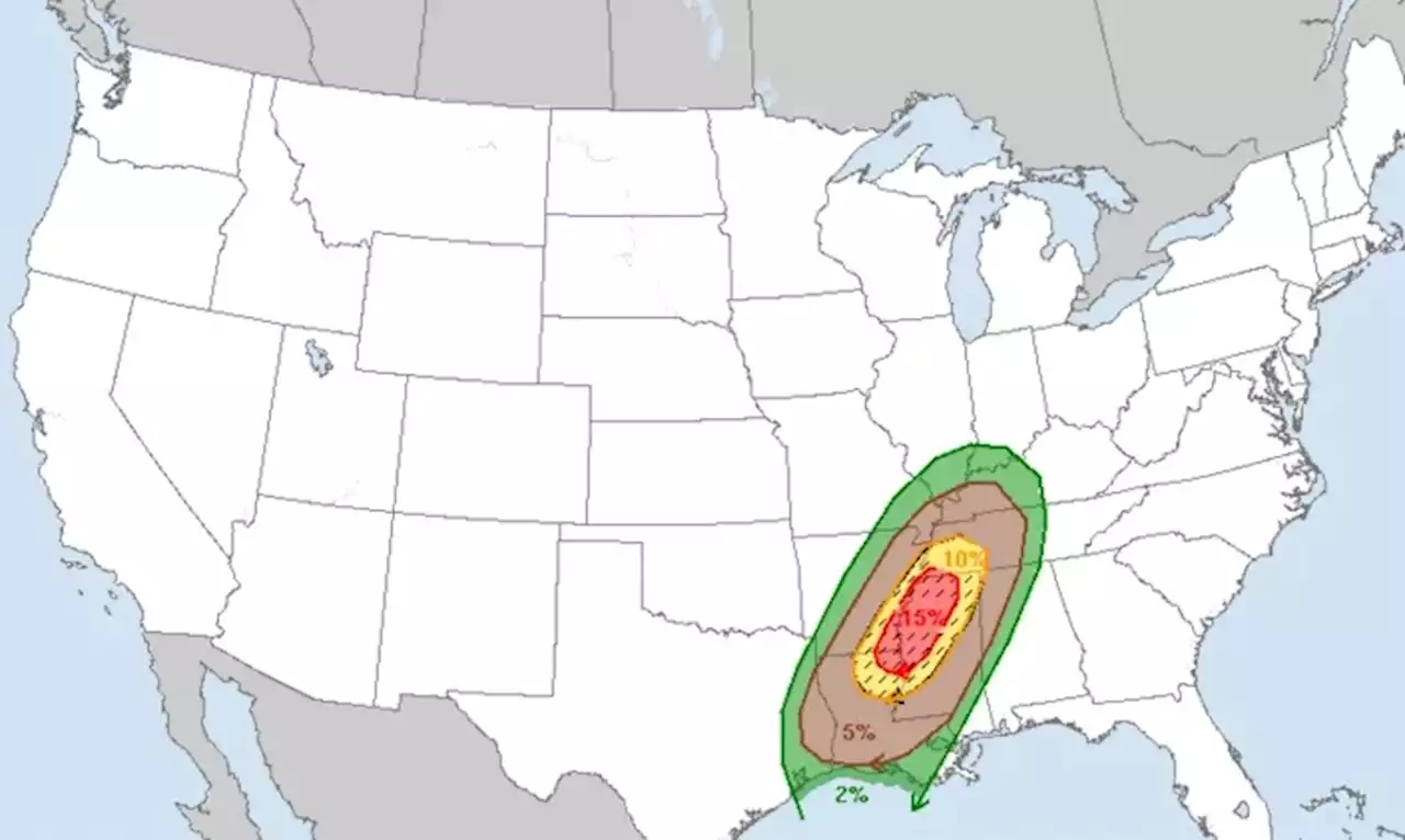 Forecasters Warn of Tornado Threat Across the South